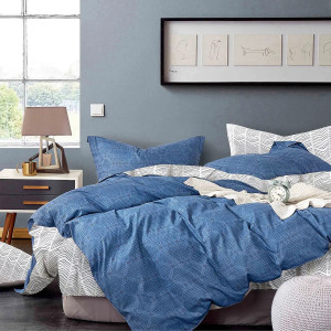 Спално бельо от 5 части Скай - Памучен сатен